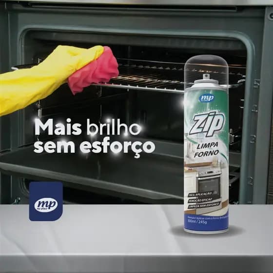 Limpa Forno Zip Clean My Place 300ml – Removedor de Gordura Pesada, Desengordurante Rápido e Eficiente