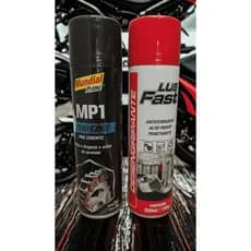Kit Lubrificante e Desengripante Spray – MP1 Corrente 250ml + Lub Fast Antiferrugem 300ml Mundial Prime
