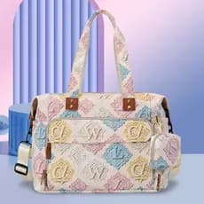 Bolsa de mamãe Super grande capacidade, bolsa de ombro para bebê, bolsa para mãe e bebê, bolsa para maternidade grávida,