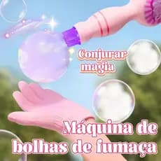 Conjunto De Brinquedos De Bolha Infantil : Varinha Mágica E Luvas Para Diversão De Bolhas De Fumaça | Presente De Festa