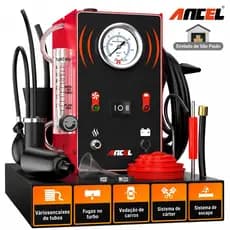 ANCEL S300 Detector De Vazamento De Fumaça De Carro Turbo 12V Com Bomba EVAP Localizador De Gerador Ferramenta De Diagnó