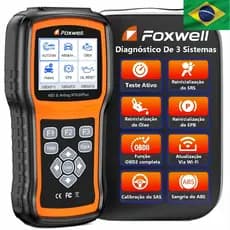 Foxwell NT630Plus Scanner Automotivo Ferramenta De Diagnóstico ABS Airbag EPB Óleo SAS Calibração Motor Leitor Código