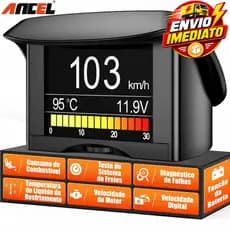 Ancel A202 Digital OBD2 HUD Scanner De Automóvel Display De Velocidade Medidor De Temperatura