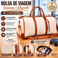 Bolsa e Mala de Viagem Organizadora e Mochila Grande 2 em 1 Dobrável Nível Impermeável Multiuso*Essencial para viagens