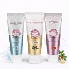 Linha Ozônio Kokeshi unidades Cremes Faciais Óleo de Girassol Colageno Pele Plena Rosa Moqueta 45g