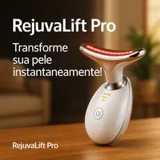 Massageador Facial LED Anti Rugas Rejuvenescimento Pele Firme