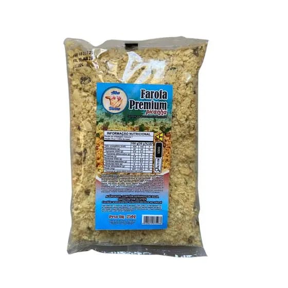 Farofa Premium Alho Divino 250gr Picanha