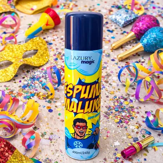 Espuma Maluka 400ml – Ideal para Festas, Eventos e Carnaval
