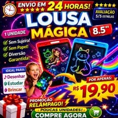 🔥Lousa Mágica Tela Lcd Tablet Infantil De Escrever E Desenhar 8.5 Polegadas brinquedo infantil Para Menina/Menino 🔥