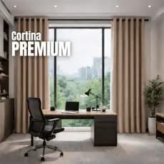 Cortina 4 Metros Sala Quarto Decoração Para Varão Simples Várias Cores Tecido Leve