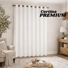 Cortina 1 Folha Janela Porta Estreita Sala Quarto Decoração 1.50x2.50 Para Varão Simples