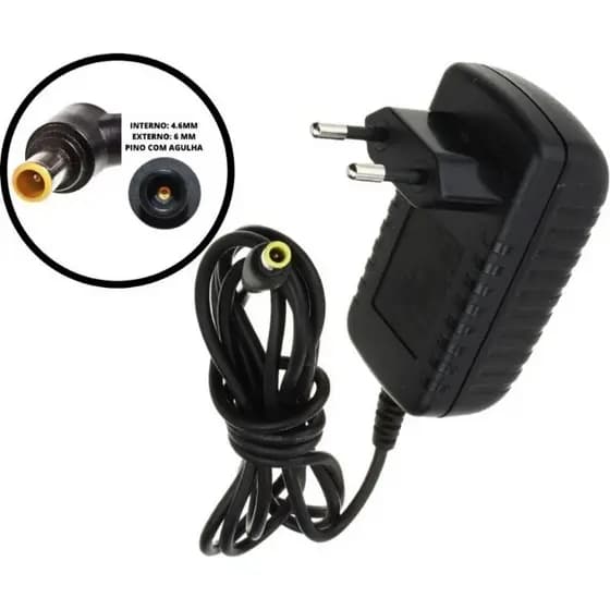 Fonte Para Monitor LG 12V 2a 12V 2,5a 12V 3a Flatron W1943c W1643c Pino Agulha no centro