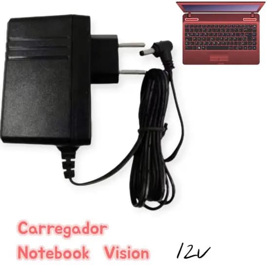 Carregador  Notebook Positivo Vision C4128A-15 12v 2a .