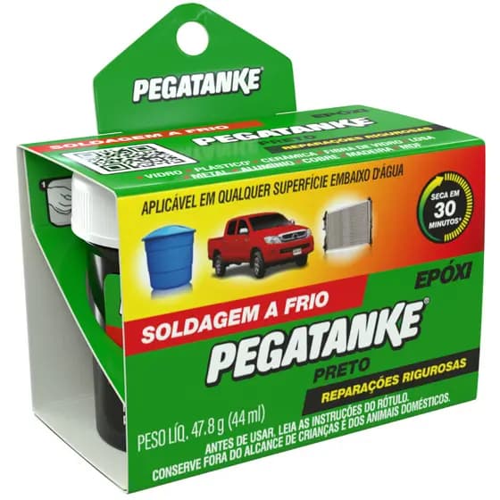Cola Epóxi Alta Performance Pegatanke Resistente ao Calor