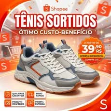 Tenis Casual Masculino Feminino Caixa Misteriosa Modelo Sortido