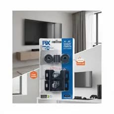 Suporte Fixo de Parede para TV ELG - Design Ultra Slim, Instalação Fácil, Suporte até 100kg
