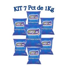 Maltodextrina KIT 7 Kg - 100% Pura – Natural (Sem sabor) - Nutylac