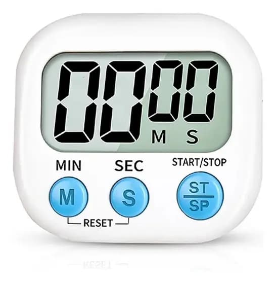 Mini Cronometro Timer Temporizador Relogio Despertador LCD Digital Cozinha