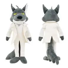 Brinquedo de Pelúcia Promocional Aliança Menino Mau Presente de Natal Boneco Lobo