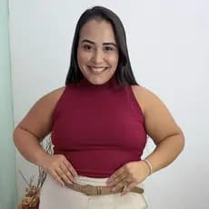 Regata Canelada Plus Size Gola Alta Básica Moda Feminina Conforto e Estilo Envio Rapido