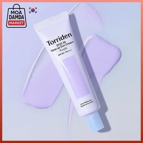 Torriden DIVE IN Creme Solar Tonificante Roxo Fps 50 + PA + 60ml