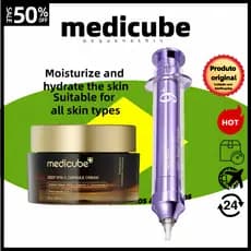 7.7 Loção Cápsula Medicubedeepveita C 50 Gramas + Nibzina No . Essência De 9 Olhos | Iluminador , Antienvelhecimento , H