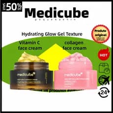 7.7 Creme De Vitamina C/Colágeno Rosa PDRN Iluminador/Hidratante/Antienvelhecimento/Firmante (55ml)