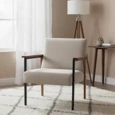 Poltrona Decorativa Modelo Industrial Resistente e Confortável Disponível Cores
