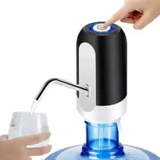 Bomba Elétrica De Galão Universal Para Galão Garrafão D'Água Com Carregamento USB
