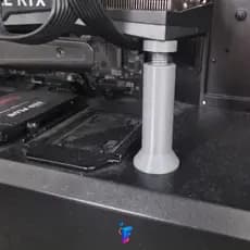 Suporte Ajustável para Placa de Vídeo GPU | Anti-Sag Estabilidade | Apoio Vertical para Nvidia, Radeon, GPUs Pesadas