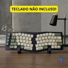 Suporte para Teclado Mecânico | Base Expositora | Display para Teclado Gamer Organizador de Mesa