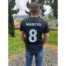Camiseta Personalizada Unissex Adulto 100% Algodão Confortável