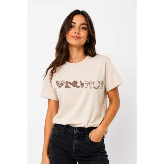 Camisa Camiseta Country 100% Algodão Blusa Feminina Rodeio Cowboy Girl Envio Imediato