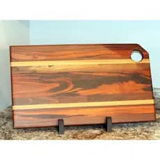 Suporte Tábua de Corte Cozinha Organizador Mesa Balcão Frios Churrasco