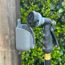 Suporte para Esguicho Mangueira Jardim Quintal Organizador Porta Esguicho Jardinagem