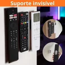 Suporte Para Controle Remoto Invisível Magnético Parede Imã Porta Controle Organizador Sem Furos