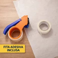 Suporte Aplicador De Fita Adesiva Larga Com Fita Inclusa