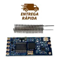 Modulo Rf 433mhz Hc12 Wireless Rs232 Uart Serial Até 1km