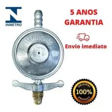 Registro Válvula Regulador De Gás De Cozinha Botijão 13kg