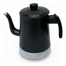 Bule De Cafe Cha 2,0 Litros Aluminio Preto Craqueado