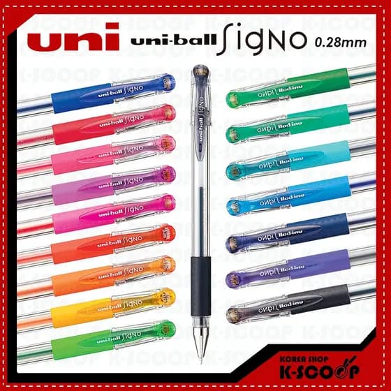 Tampa De Caneta De Tinta Gel Uni-ball Signo Tipo 0.28 Mm UM-151-28