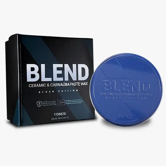 Blend Paste Wax Black Vonixx 100ml automotivo