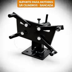 Suporte Cavalete Para Motores 3/6 Cilindros Fixação Bancada