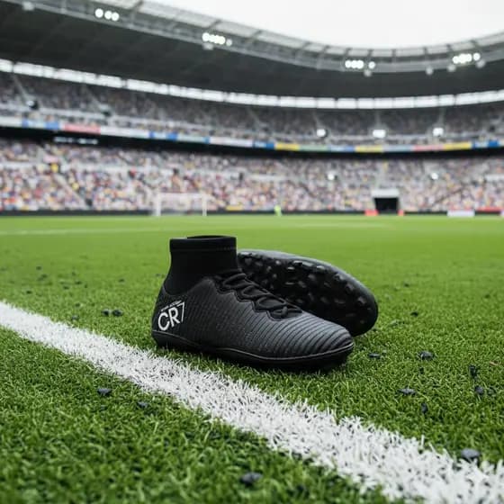 Chuteira adulto society infantil 2025 costurada e colada preto m2x esporte total