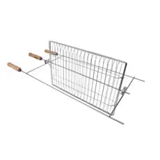 Grelha Giratória 85x38cm Carnes, Peixes, Legumes