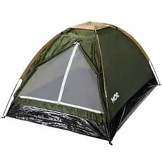 Barraca de Camping Iglu Mor 2 Pessoas Verde Impermeável Com Mosquiteiro