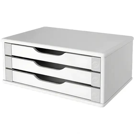 Suporte para Monitor Souza 3 Gavetas Branco