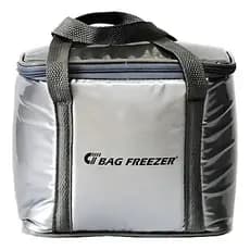 Bolsa Semi Térmica 10 Litros Bag Freezer Prata para Alimentos e Bebidas