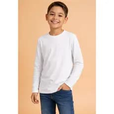 Blusa Manga Longa Infantil Algodão Macio Bebê Menino Menina Roupa Criança Inverno Primavera