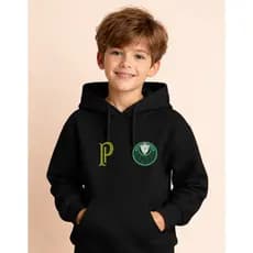 Moletom Infantil Tematico Futebol Times Famosos Flanelado